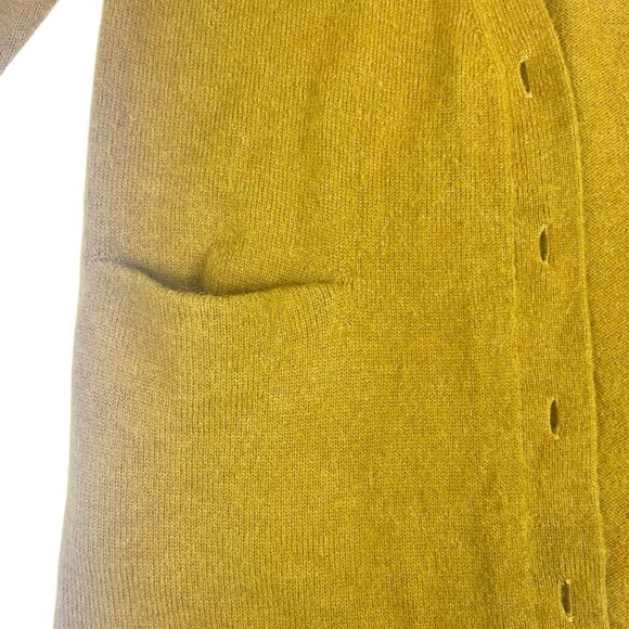 Madewell Yellow Sweater Alpaca Wool Fall Soft XXS - Picture 9 of 11